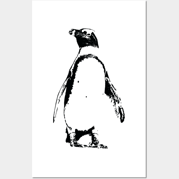 Penguin Attitude Wall Art by AnthonyZed